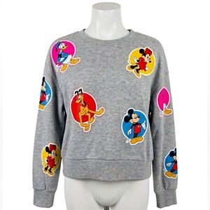 Gray Disney Vault Character Sweater